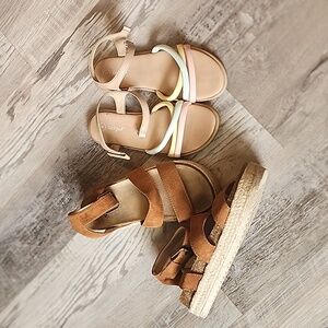 Girls sandals & wedges.